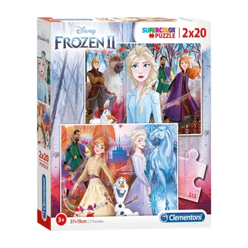 Пазл 2 х 20 Disney Крижане серце Clementoni 24759