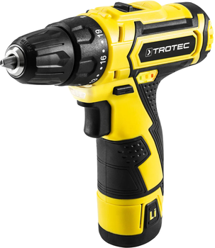 Дрель-шуруповерт аккумуляторный Trotec PSCS 11-12V + кейс 4410000102 (DAS302793)