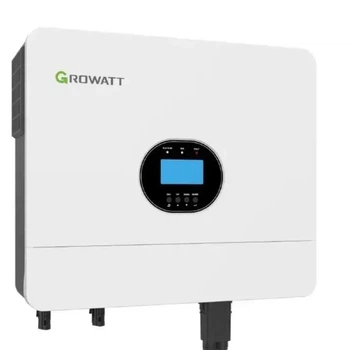 Автономный инвертор Growatt SPF 6000 ES Plus 48В 6000Вт MPPT 120–450В зарядный ток до 100А 1 год гарантии