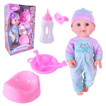 Пупс ToyCloud функциональный, с аксессуарами 30 см L006-3