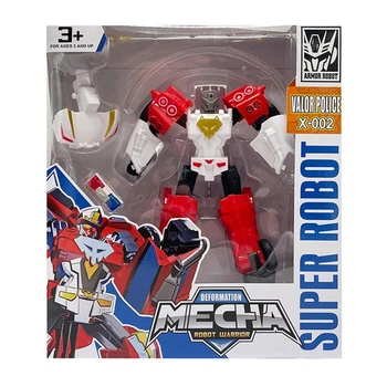 Трансформер ToyCloud Машинка Поліції Warrior Super Robot KKR-12