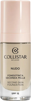 Podkład do twarzy Collistar Nudo Second Skin SPF15 1N Avorio 30 ml (8015150002363)