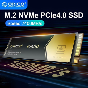 Высокоскоростной SSD ORICO 1 ТБ PCIe 4.0x4 Gaming NVMe M.2 2280 - до 7400 Мб/с, 3D NAND