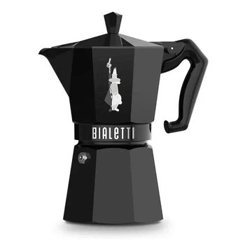 Кофеварка гейзерная Bialetti Moka Exclusive Black (6ч) 0009066