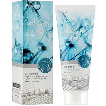 Пінка для вмивання з колагеном 3W Clinic Collagen Cleansing Foam 100 мл (8809469774901)