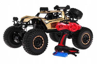 Машинка Ramiz Mega Crawler металева на дистанційному управлінні 1:8 Gold (5903864983104)