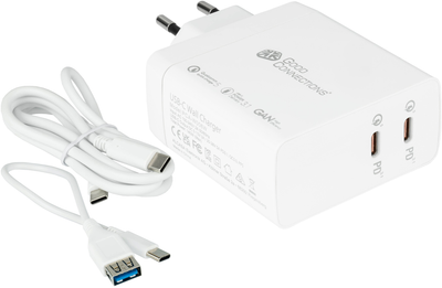 Зарядний пристрій для телефона Good Connections 140 W USB-C White (PCA-W006W)