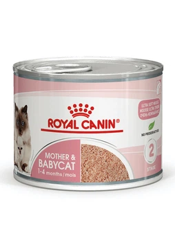 Вологий корм Royal Canin Mother & Babycat для котів у період вагітності та лактації, для кошенят від 1 до 4 місяців (Мус) 195 г