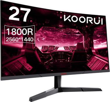 Монитор 27" KOORUI Gaming 27E6QC 2K VA 144 Гц Б/В