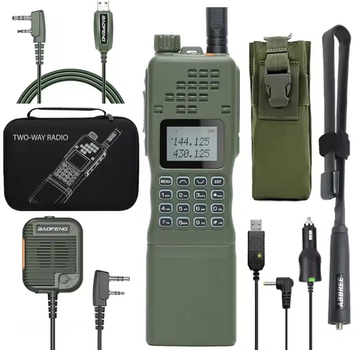 Професійна військова рація Baofeng AR-152 15W, 12000 mAh Camouflage, MAXX (AR-152СMAX)