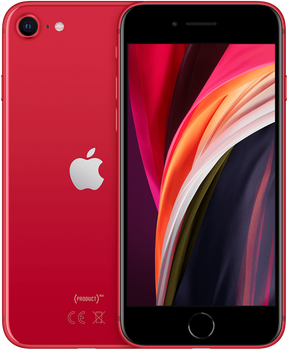 Smartfon Apple iPhone SE 64GB 2020 (PRODUCT) Red Slim Box (MHGR3)