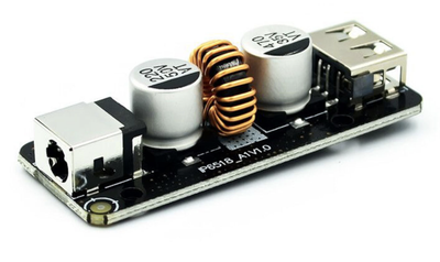 Модуль преобразователь USB Type-C DC-DC 10.5-32В - 3-20В 3.6А 45Вт QC3.0 QC2.0 для зарядки стабилизатор IP6518