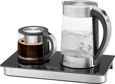 Электрочайник набор для чая и кофе Profi Cook 1,7л с контролем температуры