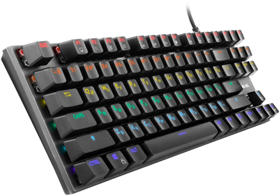 Клавиатура проводная Real-El M 05 Huano Blue USB Grey (EL123100044)