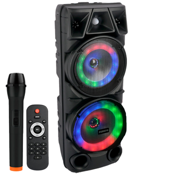 Акустична система Sing-e ZQS8210 Bluetooth з бездротовим мікрофоном 40 Вт Чорний (1015-122-00)