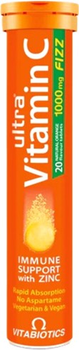 Дієтична добавка Vitabiotics Ultra Vitamin C Fizz 20 шипучих таблеток (5021265247172)