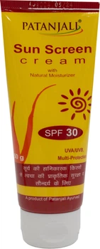 Сонцезахисний крем для обличчя Patanjali Ayurved Spf 30 50 г (8904109450358)