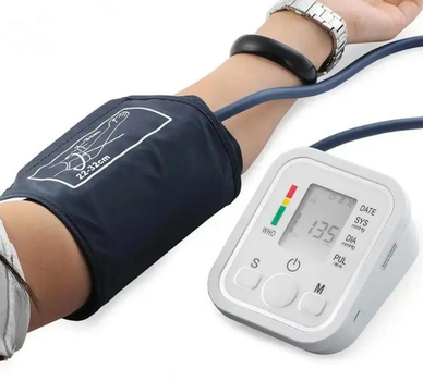 Автоматический тонометр на плечо ARM Style BW-3205 / Цифровой тонометр / Аппарат для измерения давления