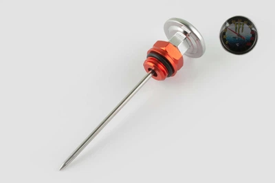 Щуп масла Ø19.0mm, L-137mm (+датчик температуры) (оранжевый) RIDE IT