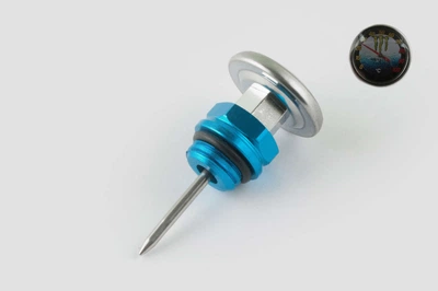 Щуп масла Delta Ø19.0mm, L-75mm (+датчик температуры) (синий) RIDE IT