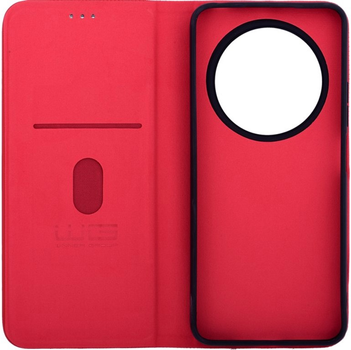 Etui z klapką Winner Group Flipbook Duet do Xiaomi Redmi 14C 4G Red (8591194124822)