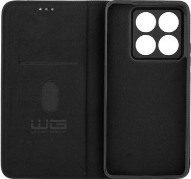 Etui z klapką Winner Group Flipbook Duet do Xiaomi 14T Pro 5G Black (8591194123924)