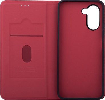 Etui z klapką Winner Group Flipbook Duet do Realme C33 4G Red (8591194116698)