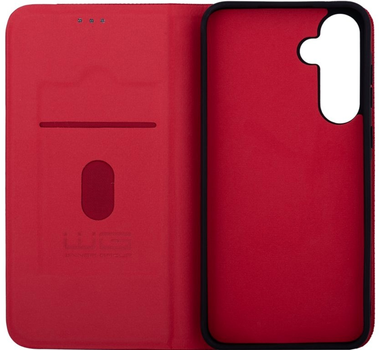 Etui z klapką Winner Group Flipbook Duet do Samsung Galaxy A35 5G Red (8591194120909)