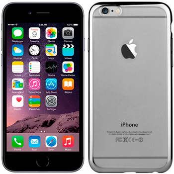 Чохол Devia Glitter Soft Case для iphone 6/6S Gun Чорний 46646
