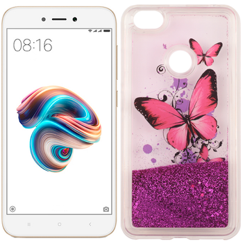 Чохол U-Like Aqua Case для Xiaomi REDMI NOTE 5A Метелик 51439