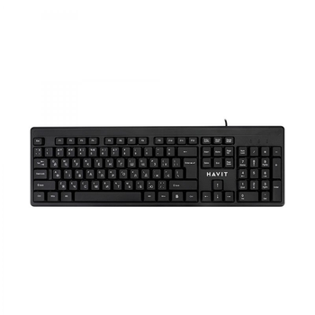 Клавіатура Havit HV-KB2001, Wired USB, black 66562