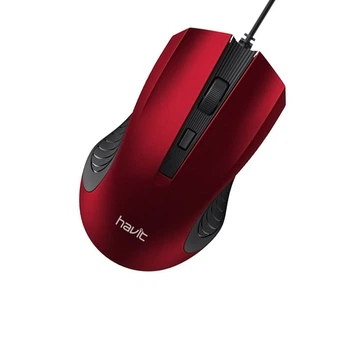 Mouse Havit HV-MS752 USB, black/red 58786