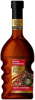 Напиток спиртной ароматизированный Легка Рука Медовая Клюква Honey Cranberry 0.5 л 30% (4820197566143)