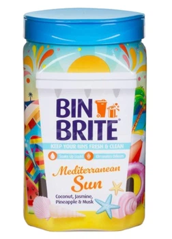 Нейтралізатор запаху для смітників Bin Brite Bin Odour Neutraliser Mediterranean Sun 500 г