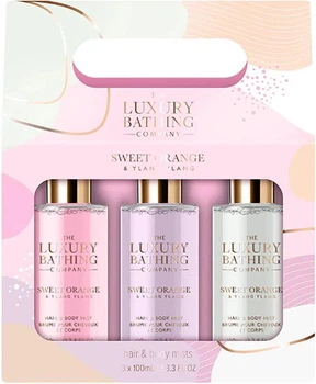 Набор подарочный The luxury bathing Tempting Trio SOY по уходу за телом и волосами мист 3 шт 100 мл