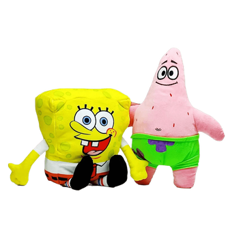 Набір м’яких іграшок Star Toys «Спанч Боб і Патрік», 2 персонажі, арт. 00692-2-21322-3