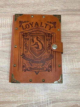 Подарунковий блокнот Wizarding World Факультет Гафелпаф А5 Brown 8