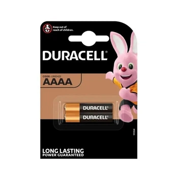 Батарейка AAAA / LR61 / MX2500 / LR8D425 1.5V блистер 2 шт Duracell