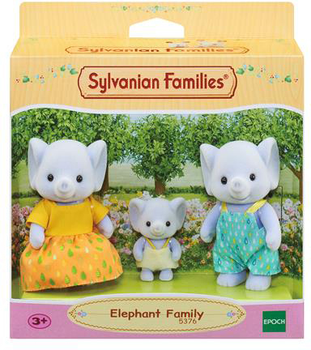 Іграшка Epoch Sylvanian Families сім'я слонів (5054131053768)