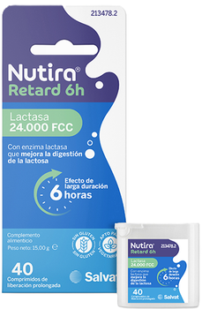 Suplement diety Salvat Nutira Retard 6h Extended Release 40 tabletek (8470002134782)