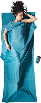 Śpiwór Cocoon Travelsheet Insectshield 218 x 90 cm Lagu Blue (0799696115678)