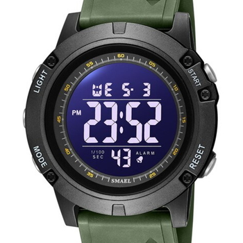 Мужские водостойкие тактические часы Smael Alex Green 4602 Store