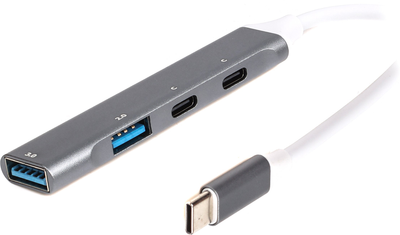 USB-хаб Maxxter 3.0 Type-С на 4 порти (HU3C-4P-03)