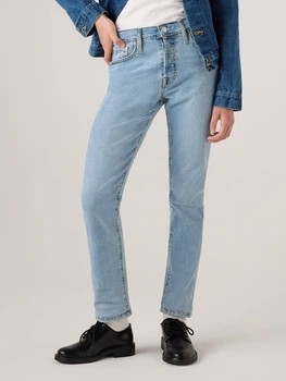 Підліткові джинси для дівчинки Levi's Lvg 501 Original Jeans 4EH879-L6Z 134-140 см (10A) Блакитні (3665115955125)