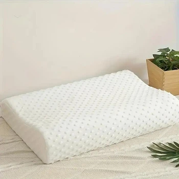 Ортопедична подушка з ефектом пам’яті для сну Memory Foam 30х47х9/7