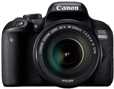 Фотоаппарат Canon EOS 800D kit (18-135mm) IS STM