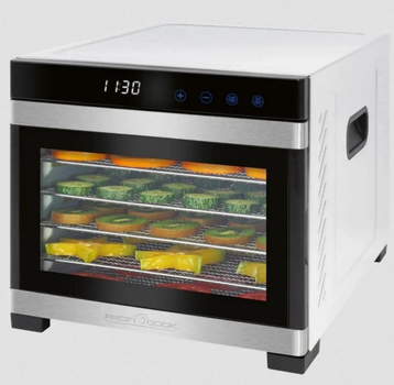 Сушка для фруктов и овощей Profi Cook (Германия) 650Вт на 6 полок Дегидратор