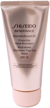 Крем для рук Shiseido Benefiance WrinkleResist24 Revitalising SPF 15 75 мл Тестер (9900000006532)