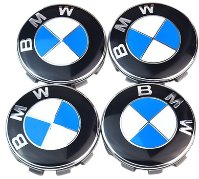 Набор автомобильных колпачков (заглушек) на литые диски RCS BMW 68/65 мм 4 шт (36136783536-4)