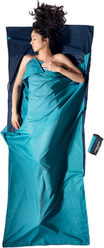 Śpiwór Cocoon Travelsheet 220 x 90 cm Laguna Blue (0799696101862)